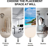 Fitting Room, Portable Changing Room Clothing Store, Installation-Free and Foldable with Blackout Curtains and Hooks for Shopping Mall Swimming Pool Photo Studio (100x100x200cm) (Black)