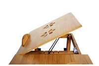 Foldable Bamboo Laptop Bed Desk & Tray