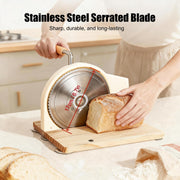 Manual Bread Slicer - Hand-cranked Bread Slicer