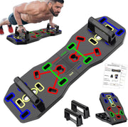 Foldable 10-in-1 Push-Up Board