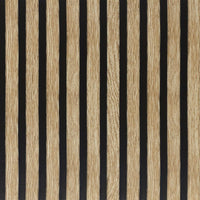 Arthome Wood Grating Wallpaper 43.5x305cm Self-Adhesive Removable Peel and Stick Wallpaper Vinyl Decorative Wood Stripe Grain Paper Natural Wooden Slats for Furniture Easy to Clean