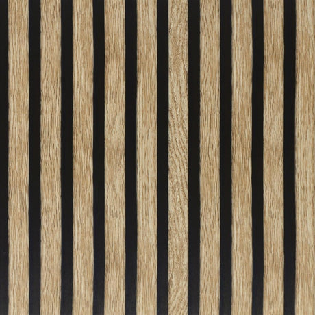 Arthome Wood Grating Wallpaper 43.5x305cm Self-Adhesive Removable Peel and Stick Wallpaper Vinyl Decorative Wood Stripe Grain Paper Natural Wooden Slats for Furniture Easy to Clean