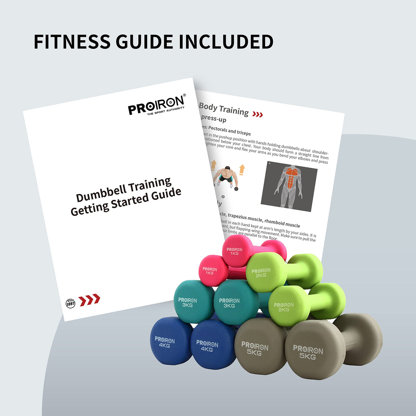 Neoprene-Coated Hand Weights