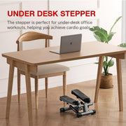 Mini Stepper with Dual Resistance Bands – 136 kg