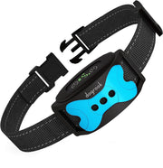 Dogrook Rechargeable Dog Bark Collar - Humane, No Shock Barking Collar w/2 Vibration & Beep Modes