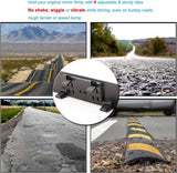 Rear View Mirror, Universal 12 Inch Interior Clip-on Panoramic Rearview Mirror for Car, HD Wide Angle Viewing Mirror to Reduce Blind Spot Effectively, Fits Most Car SUV Trucks – Clear