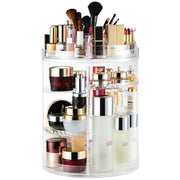360° Rotating Adjustable Makeup Organiser – 8 Tiers