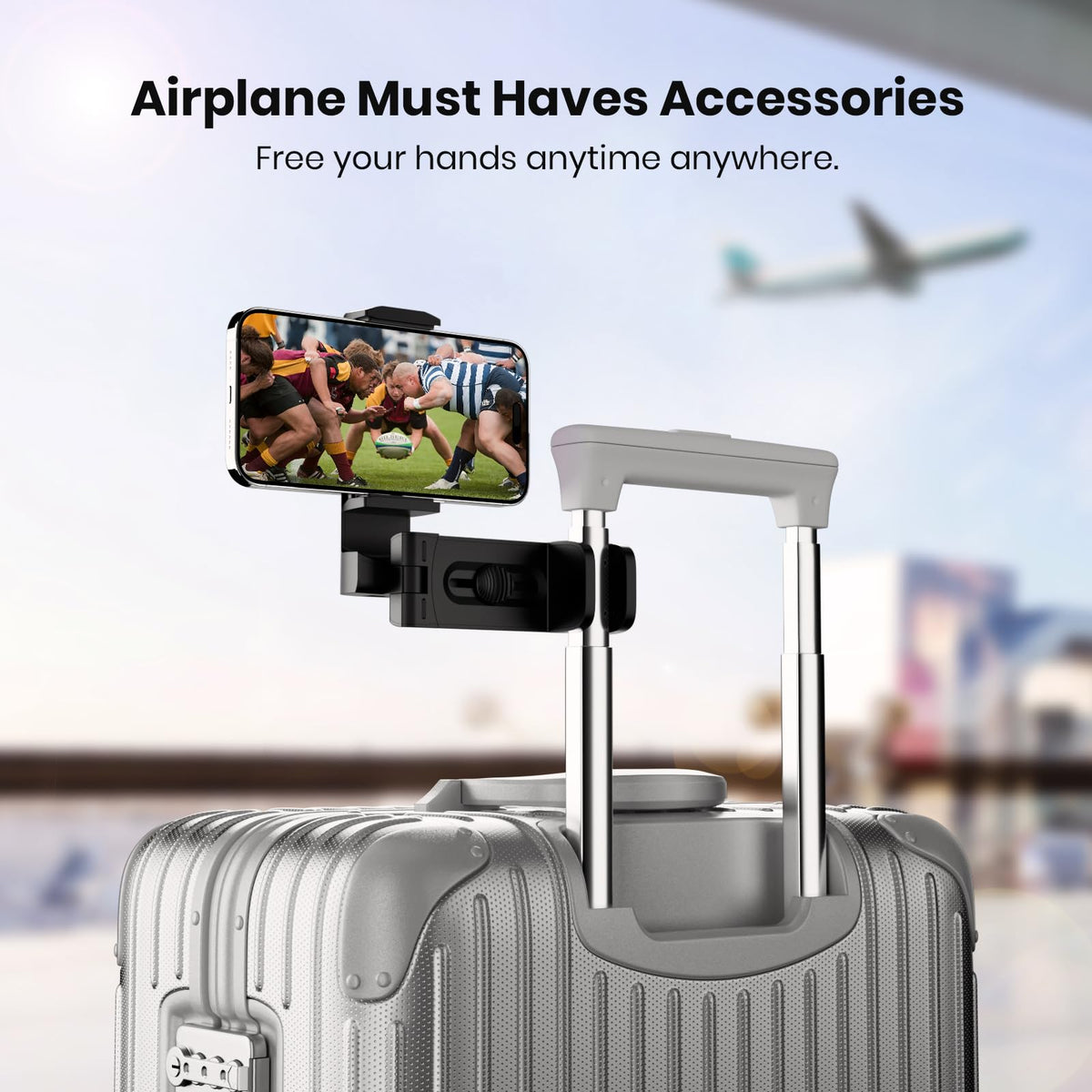 Klearlook 360° Rotating Portable Travel Phone Holder