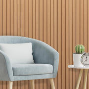 122 × 16 cm WPC Slat Wall Panels – 16 Pack, 2 Finishes
