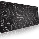 Excel Shortcut Keys Mouse Pad - Extended Large XL Cheat Sheet Gaming Mousepad | PC Office Spreadsheet Keyboard Mat | Non-Slip Stitched Edge