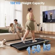 14% Incline 3-in-1 Ultra-Slim Walking Pad Treadmill – 158 kg Capacity