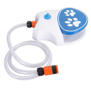 Paw-Activated Outdoor Dog Water Fountain with Hose