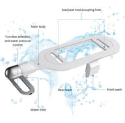 Ultra-Thin Non-Electric Dual-Nozzle Bidet Seat
