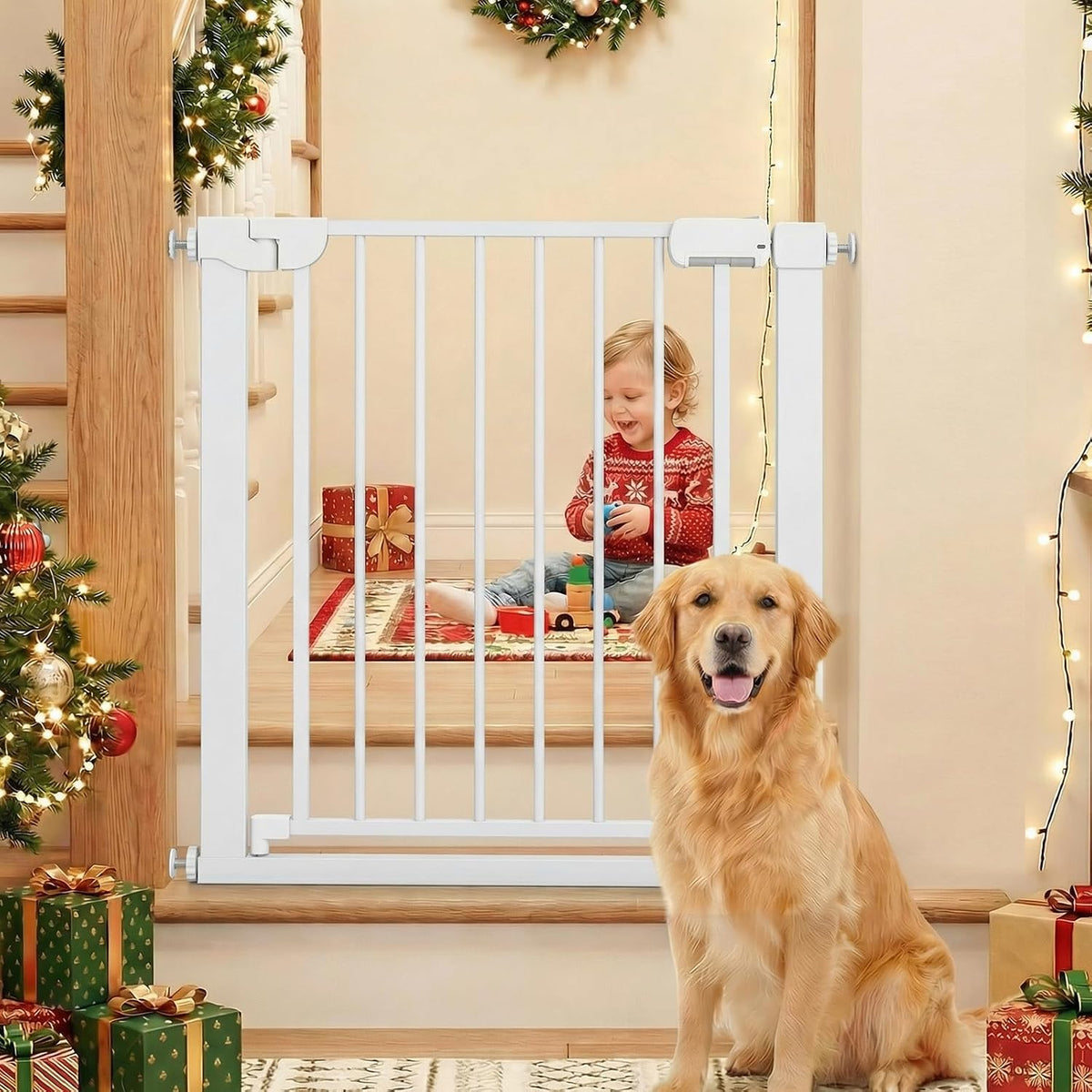 75–82 cm Auto-Close Baby & Pet Safety Gate