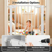 75–82 cm Auto-Close Baby & Pet Safety Gate
