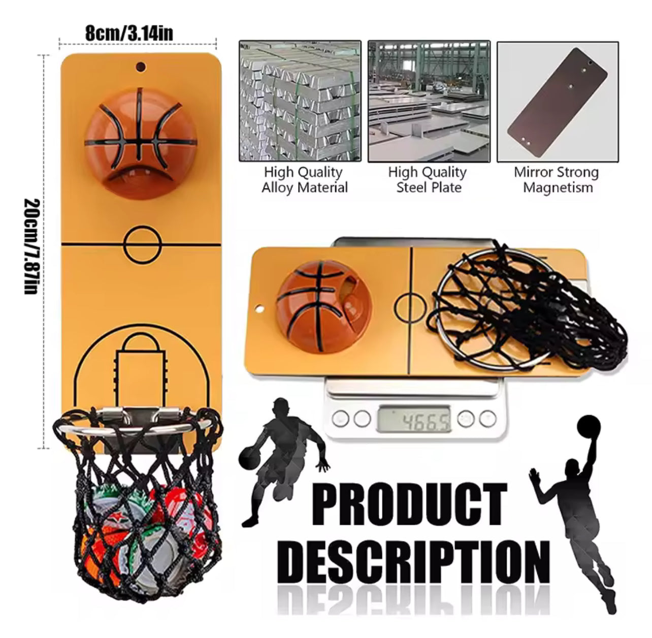 Magnetic Sports-Ball Wall Bottle Opener