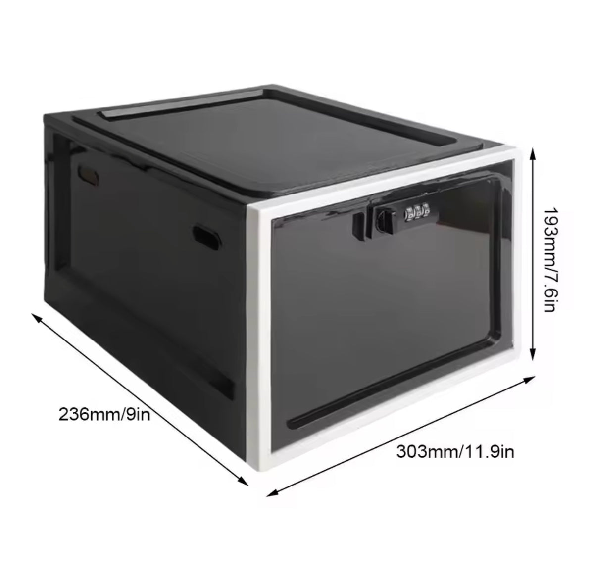 Lockable Refrigerator Storage Box – 3 Options