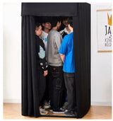 Clothing Store Fitting Room Privacy Protect Portable Dressing Room with Curtain
