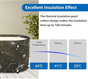Large Foldable Adult Soaking Tub with Cover – 109 cm