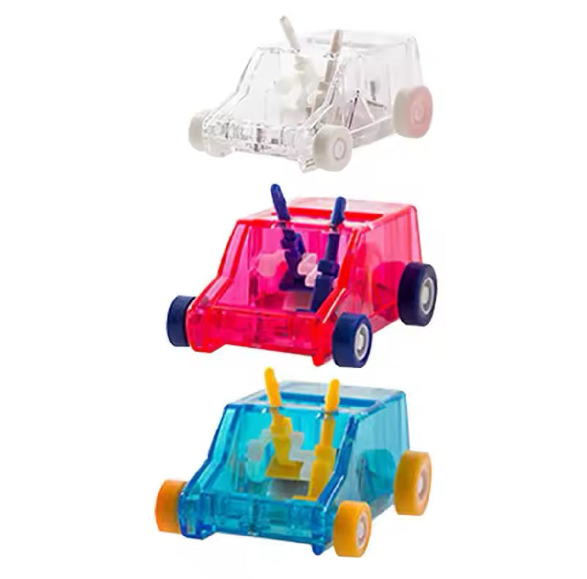 Mini Push-Along Desktop Cleaning Trolley – Random Colour