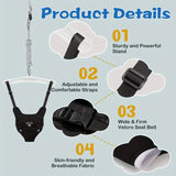 Baby Jumper with Ceiling Hook - Adjustable Indoor/Outdoor Activity for Small Spaces, 6-Month & Up