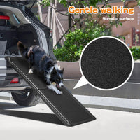 Bi-Fold PE Dog Ramp – 107 × 40 cm, 50 kg Capacity