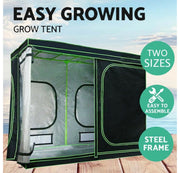 Reflective 600D Grow Tent – 120 × 120 cm or 240 × 120 cm