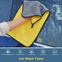 5-Piece Telescopic Chenille Car Wash Brush Kit – 20–41in