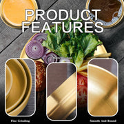 Gold Stainless-Steel Dinnerware Set – 8 Pieces