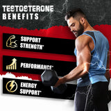 Test Booster for Men - 60 Capsules - 15500Mg Per Serving with Tribulus Terrestris, Ashwagandha Root & Tongkat Ali - 30 Day Supply