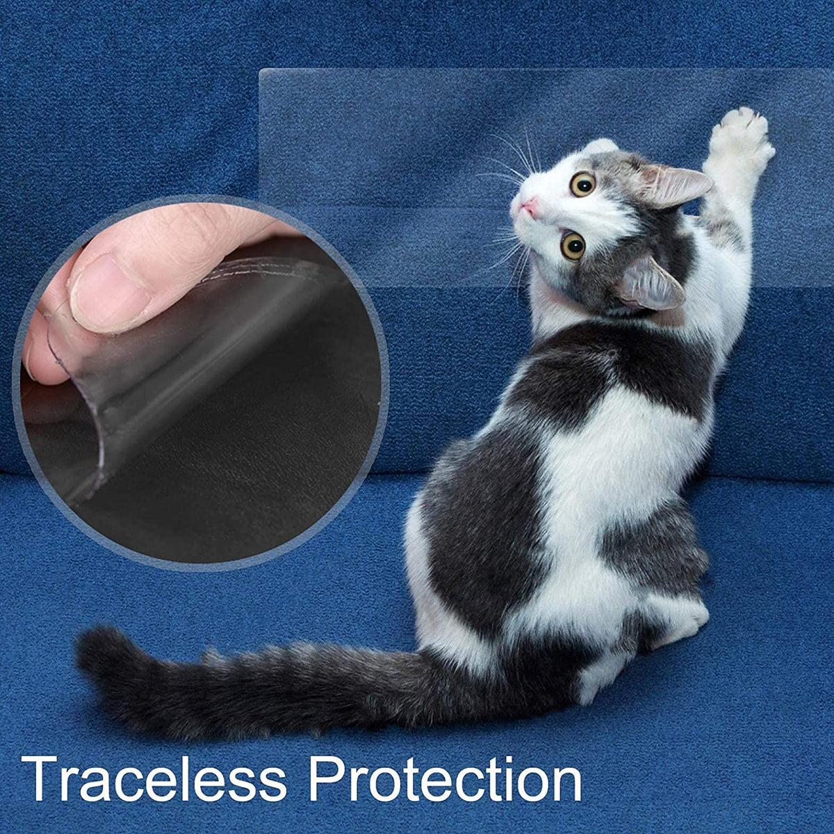 Clear Cut-to-Size Vinyl Door & Furniture Scratch Guard