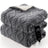 ROYGROW Electric Blanket King, 200x180cm Thick Milk Fleece Heated Blanket with 10 Heating Levels and 9 Time Settings, SAA Certified Overheat Protection Machine Washable Fast Electric Blanket, Grey