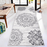 80 × 180 cm Vintage Washable Runner Rug
