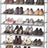 Simple Houseware 5-Tier Shoe Rack Storage Organiser, Grey