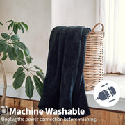 Electric Heated Throw Blanket – 6 Heat Settings, 10H Auto-Off, SAA Certified, Machine Washable