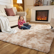Ultra-Soft Washable Shaggy Area Rug – Pink, 80 × 160 cm