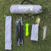 Silver-Coated Outdoor Bicycle Storage Tent