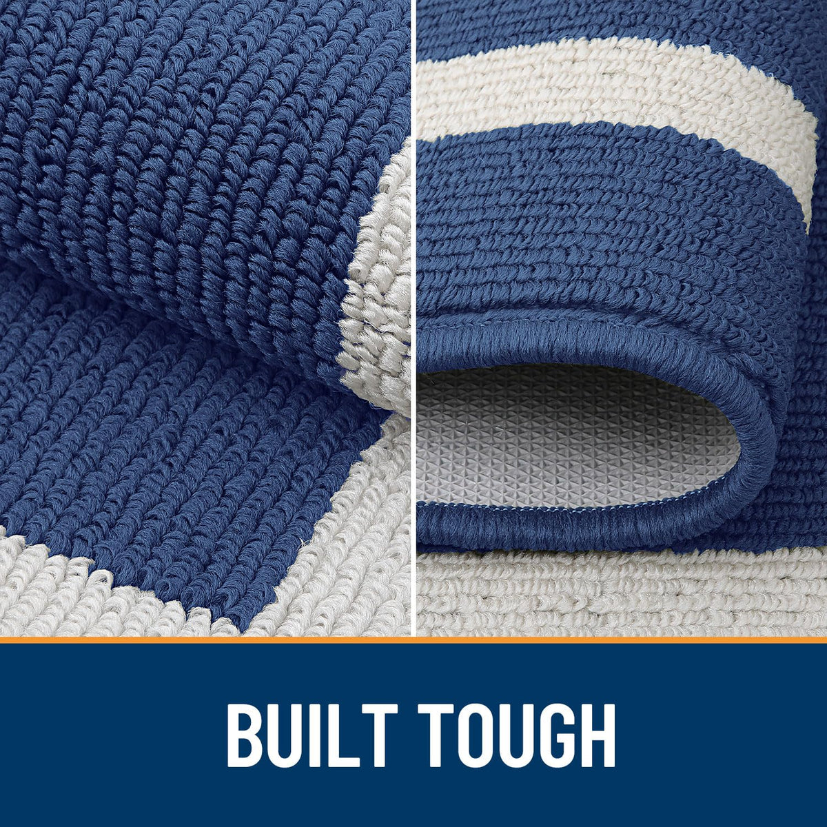 51 × 81 cm Navy Absorbent Indoor Door Mat