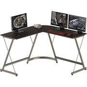 Espresso L-Shaped Corner Computer & Gaming Desk
