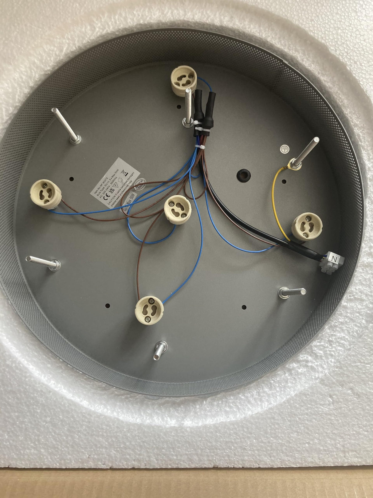 Elegant Spiral Crystal Chandelier Lights, Clear K9 Crystal Raindrop LED Ceiling Lights Chrome Flush Mount Pendant Lamp Fixture for Livingroom Dining Room Hallway Stairway Foyer D40cm H80cm A1A9