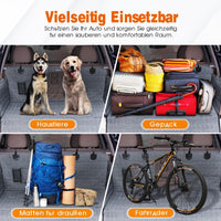 6-Layer Dog Car Seat Hammock with Mesh Window – 135 × 149 cm
