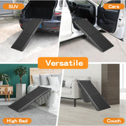 Bi-Fold PE Dog Ramp – 107 × 40 cm, 50 kg Capacity