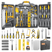 79-Piece Hand Tool Set Household Comprehensive Kit Auto Repair Tool Set Multi-functional Tool Kits for Homeowner General Household Hand Tool Set w/ 1 Storage Case for Repairing