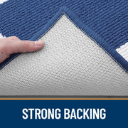 51 × 81 cm Navy Absorbent Indoor Door Mat