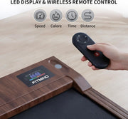 3-in-1 Under-Desk Walking Pad with 12% Incline