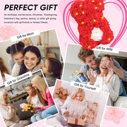 Artificial Rose Bear Gift Decoration