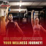 Test Booster for Men - 60 Capsules - 15500Mg Per Serving with Tribulus Terrestris, Ashwagandha Root & Tongkat Ali - 30 Day Supply