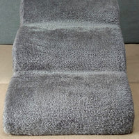 3-Tier Non-Slip Foam Pet Stairs with Washable Cover