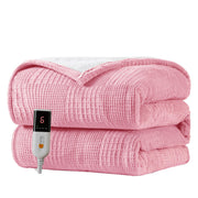 Electric Heated Throw Blanket – 6 Heat Settings, 10H Auto-Off, SAA Certified, Machine Washable