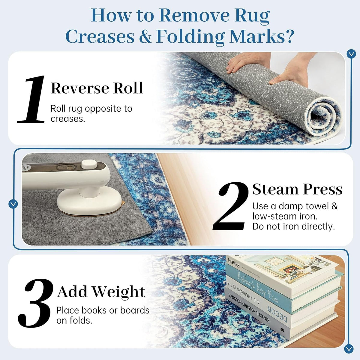 Persian-Style Imitation-Cashmere Indoor Area Rug